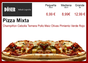 Pizza Mixta 