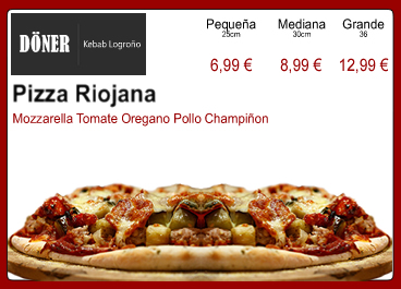 Pizza Riojana 