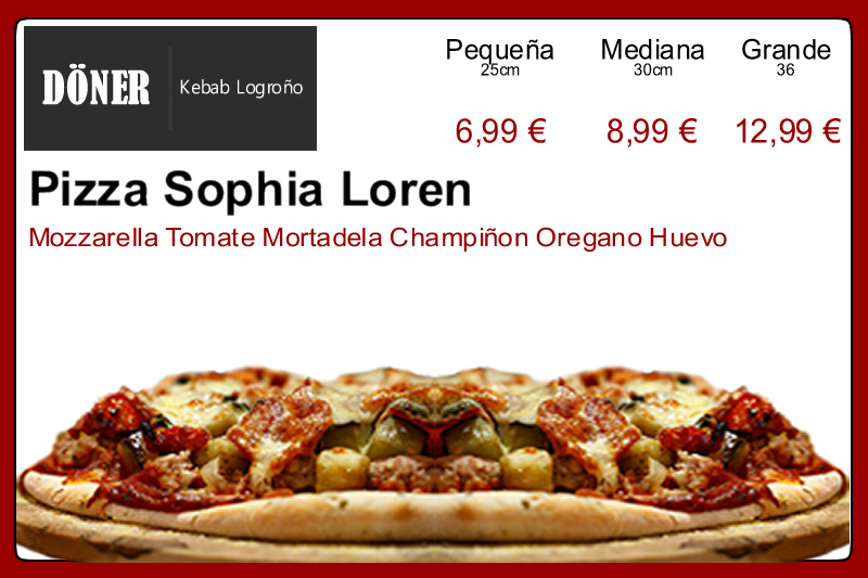 Pizza Sophia Loren