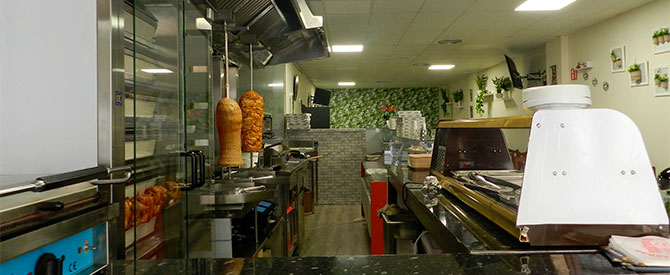 Instalaciones Doner Kebab Muzamal en Logroño