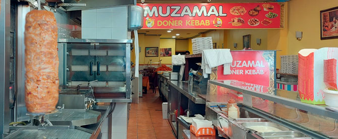 Instalaciones Doner Kebab Muzamal en Logroño